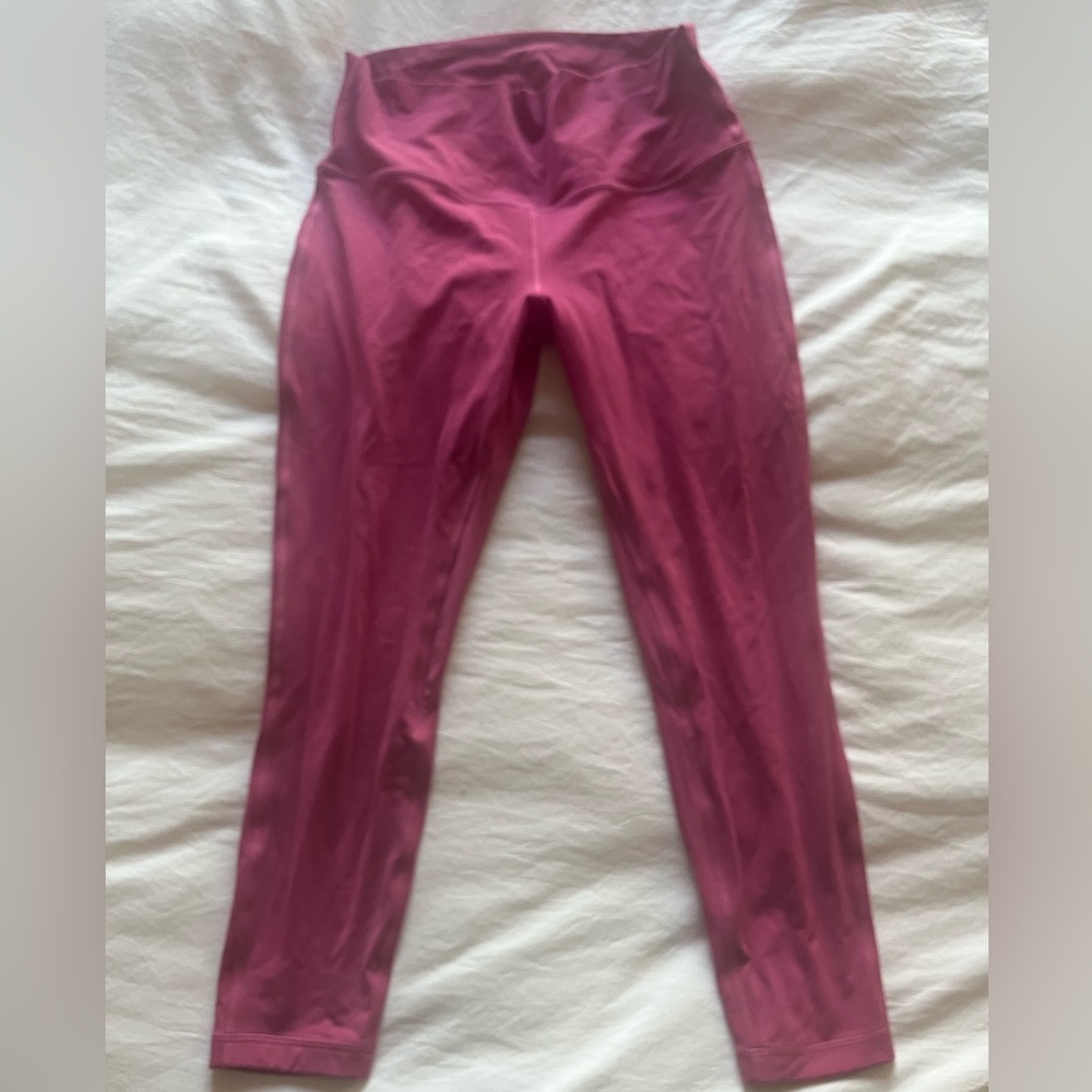 Lululemon Align - worn once - pink 12